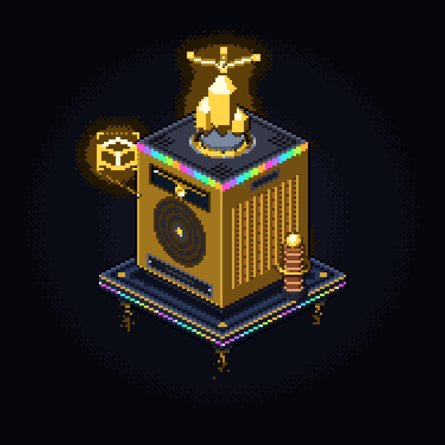 Gold Cube